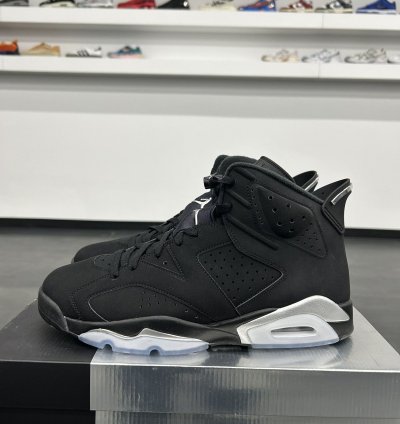72707 Jordan 6 Retro Chrome Metallic Silver