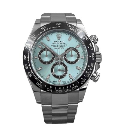 Rolex Daytona Cosmograph Daytona 116506 Platinum Ice Blue Dial Card Box Booklets
