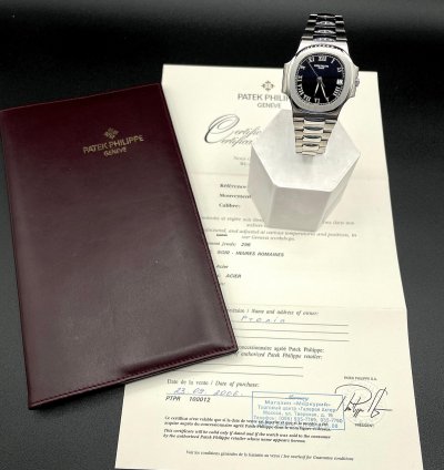 Patek Philippe Nautilus 3800 01 Steel With Original Papers Condition Like New