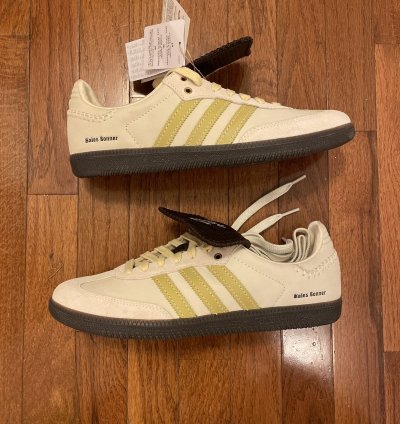 Wales Bonner Samba Ecru Tint Almost Yellow
