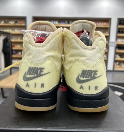 75574 Jordan 5 Retro Off-white Sail