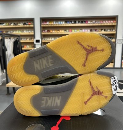 75574 Jordan 5 Retro Off-white Sail