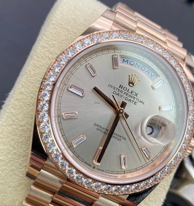 Rolex Day-date 40 228345rbr Sundust Everose Gold