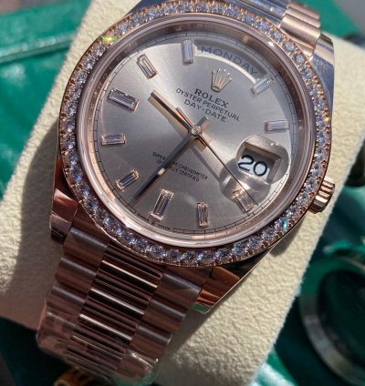 Rolex Day-date 40 228345rbr Sundust Everose Gold