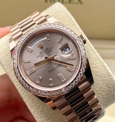 Rolex Day-date 40 228345rbr Sundust Everose Gold