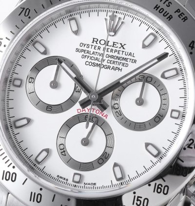 Rolex Daytona Cosmograph Daytona 116520 White Mirror Buckle Random Number Unused Mens