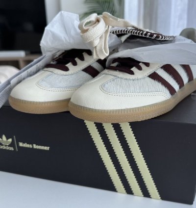 Wales Bonner Samba Pony Tonal Low Trainers