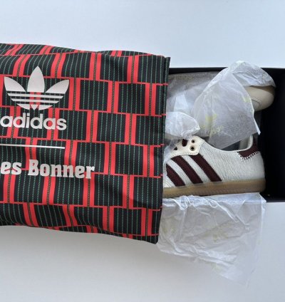 Wales Bonner Samba Pony Tonal Low Trainers