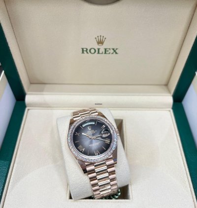 Rolex Day-date 40 228345rbr-0025 Grey Ombre Roman