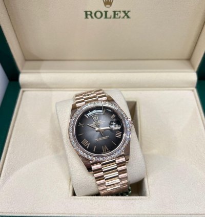 Rolex Day-date 40 228345rbr-0025 Grey Ombre Roman