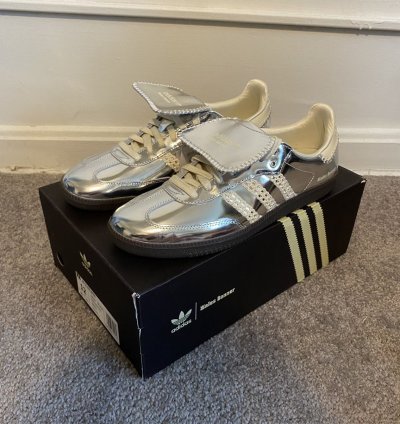 Wales Bonner Samba Silver Metallic