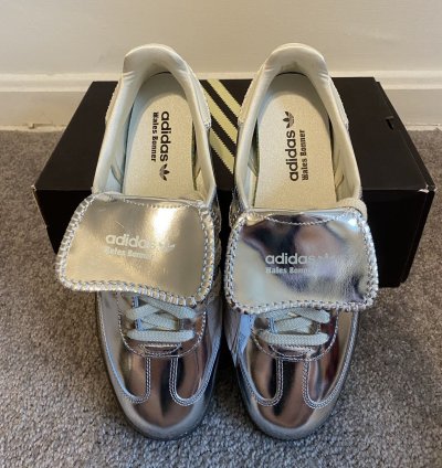 Wales Bonner Samba Silver Metallic