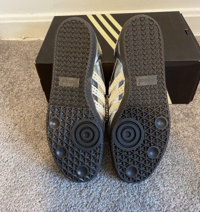 Wales Bonner Samba Silver Metallic