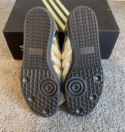 Wales Bonner Samba Silver Metallic Gum