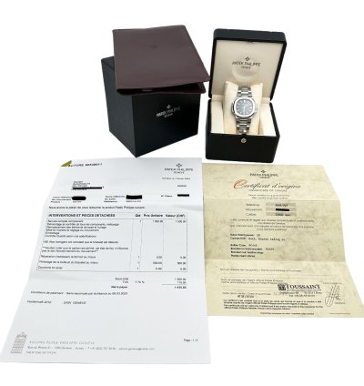 Patek Philippe Nautilus 3800 1a Full Set Serviced In 2023