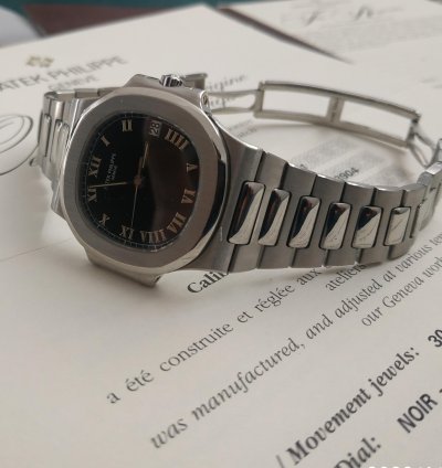 Patek Philippe Nautilus 3800 1a Steel Roman Index