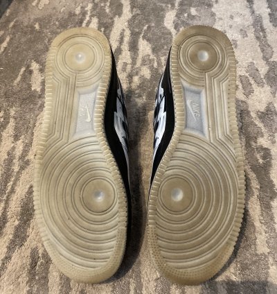 Air Force 1 07 Qs Black Skeleton 2019