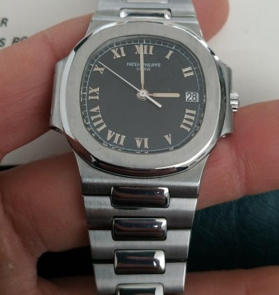 Patek Philippe Nautilus 3800 1a Steel Roman Index