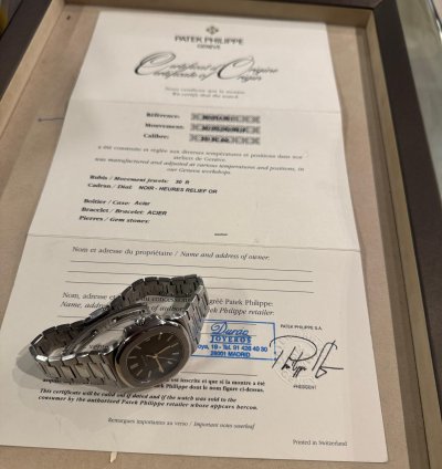 Patek Philippe Nautilus 3800 1a-001