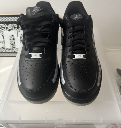 Air Force 1 Black Skeleton