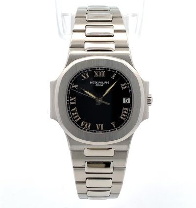 Patek Philippe Nautilus 3800 1a-001 Very Good Condition Serviced At Pp Geneva 2 Years Warranty