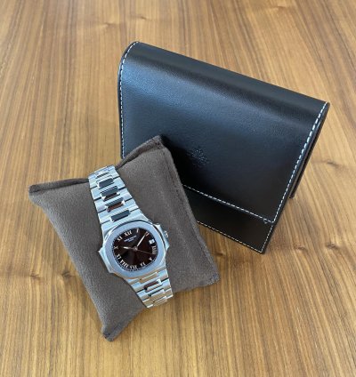 Patek Philippe Nautilus 3800 1a-001 Very Good Condition Serviced At Pp Geneva 2 Years Warranty