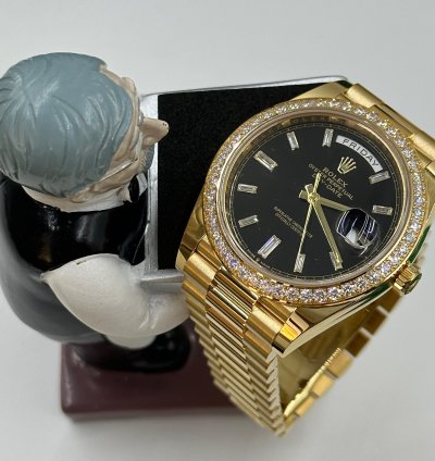 Rolex Day-date 40 228348rbr Bagutte Black