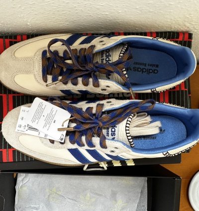 Wb Nylon Samba - Cream Blue