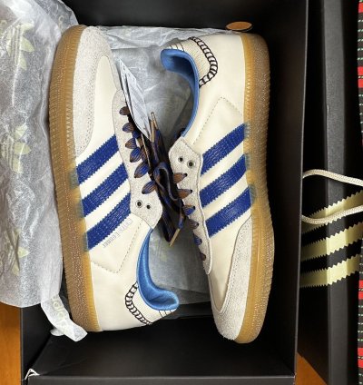 Wb Nylon Samba - Cream Blue