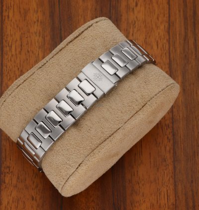 Patek Philippe Nautilus 3800 1a-011 Vintage Steel White Dial Fullset Service Perfect Condition