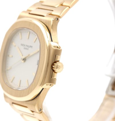 Patek Philippe Nautilus 3800 1j-001 Full Set 1998 Serviced By Pp