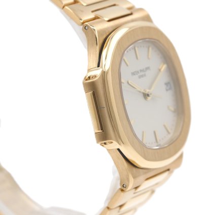 Patek Philippe Nautilus 3800 1j-001 Full Set 1998 Serviced By Pp