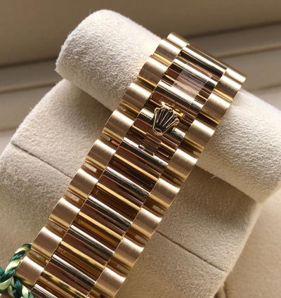 Rolex Day-date 40 228348rbr Black Dial Diamonds Bezel