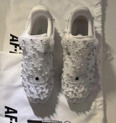 Air Force 1 Low Swarovski White