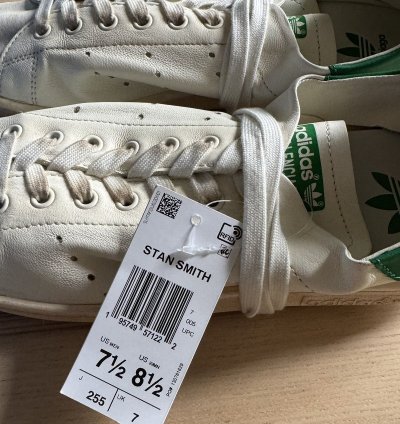 Worn-out Stan Smith White Green 41