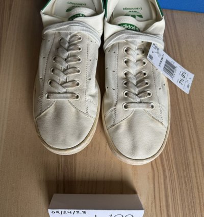 Worn-out Stan Smith White Green 41