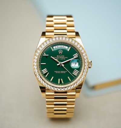 Rolex Day-date 40 228348rbr Green Dial