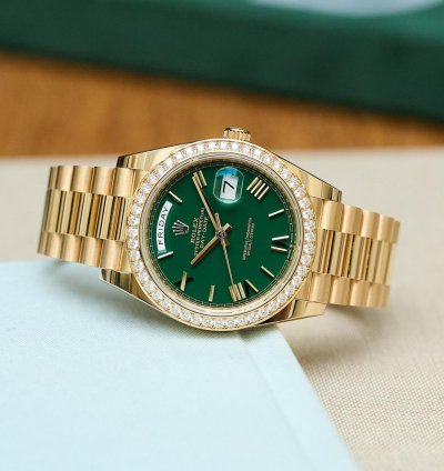 Rolex Day-date 40 228348rbr Green Dial