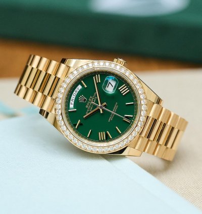 Rolex Day-date 40 228348rbr Green Dial