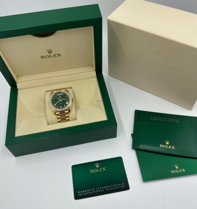 Rolex Day-date 40 228348rbr Green Roman