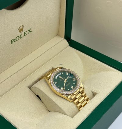 Rolex Day-date 40 228348rbr Green Roman