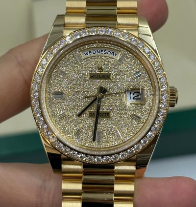 Rolex Day-date 40 228348rbr Pave
