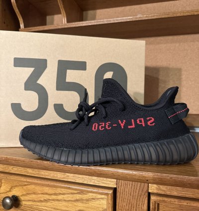 Yeezy 350 Boost V2 Bred Black Red 2020 New