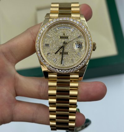 Rolex Day-date 40 228348rbr Pave
