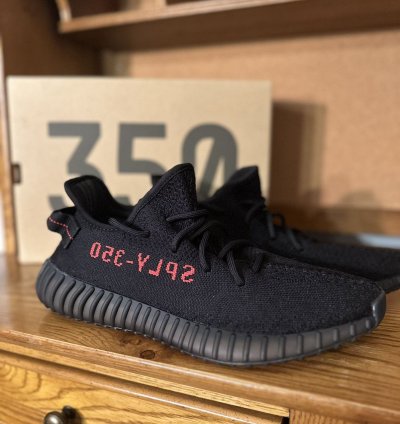 Yeezy 350 Boost V2 Bred Black Red 2020 New