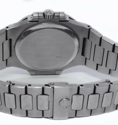 Patek Philippe Nautilus 3800 Nautilus Stainless Steel Blue Dial 37 5mm Watch 3800a 001