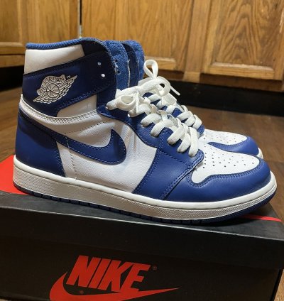 Air Jordan 1 High Og Retro Kentucky Storm Blue 2016