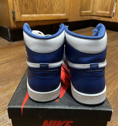 Air Jordan 1 High Og Retro Kentucky Storm Blue 2016