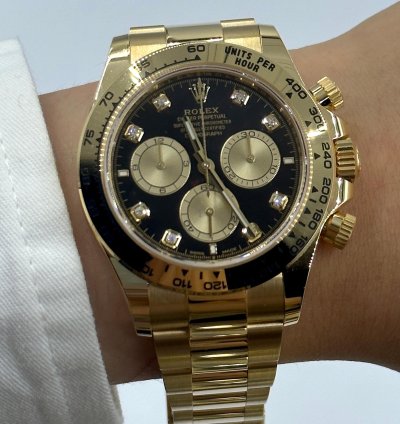 Rolex Daytona Cosmograph Daytona 126508-0003 Diamonds Black