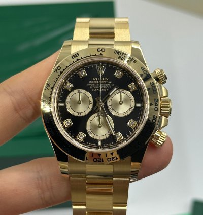 Rolex Daytona Cosmograph Daytona 126508-0003 Diamonds Black